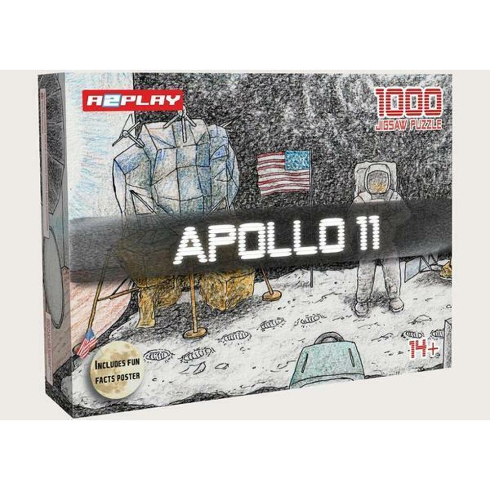 Astronaut Puzzle for Adults 1000 Piece, Apollo 11 Jigsaw Puzzles by A2Play